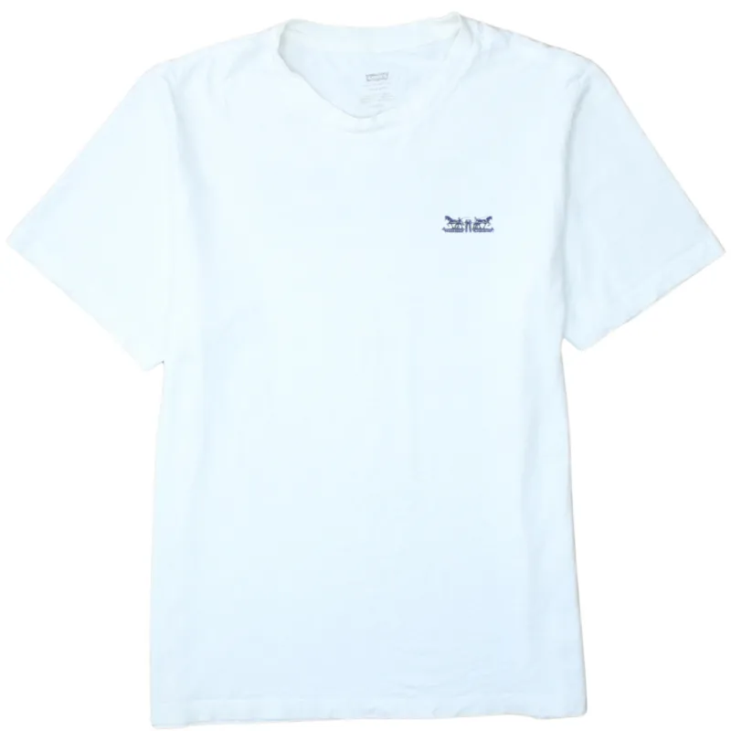 Levi's 90's Short Sleeves Crew Neck T Shirt Small White sold by Vintage Club