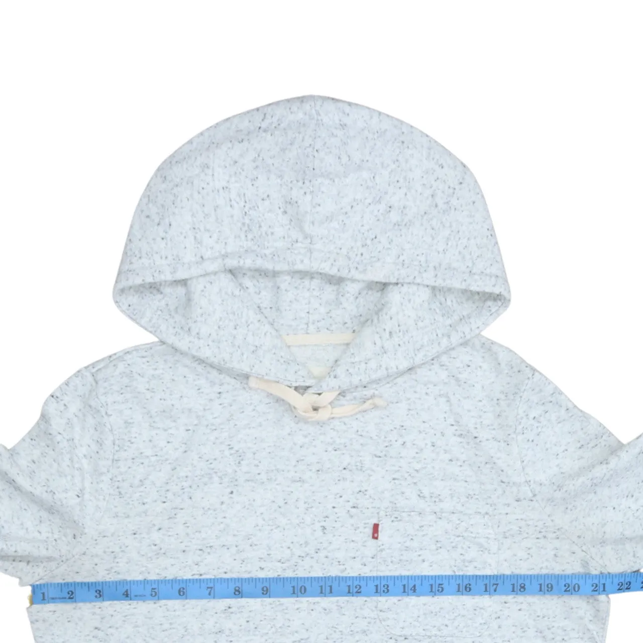 Levi's 90's Drawstring Pockets Pullover Hoodie Large Grey sold by Vintage Club product image thumbnail 5