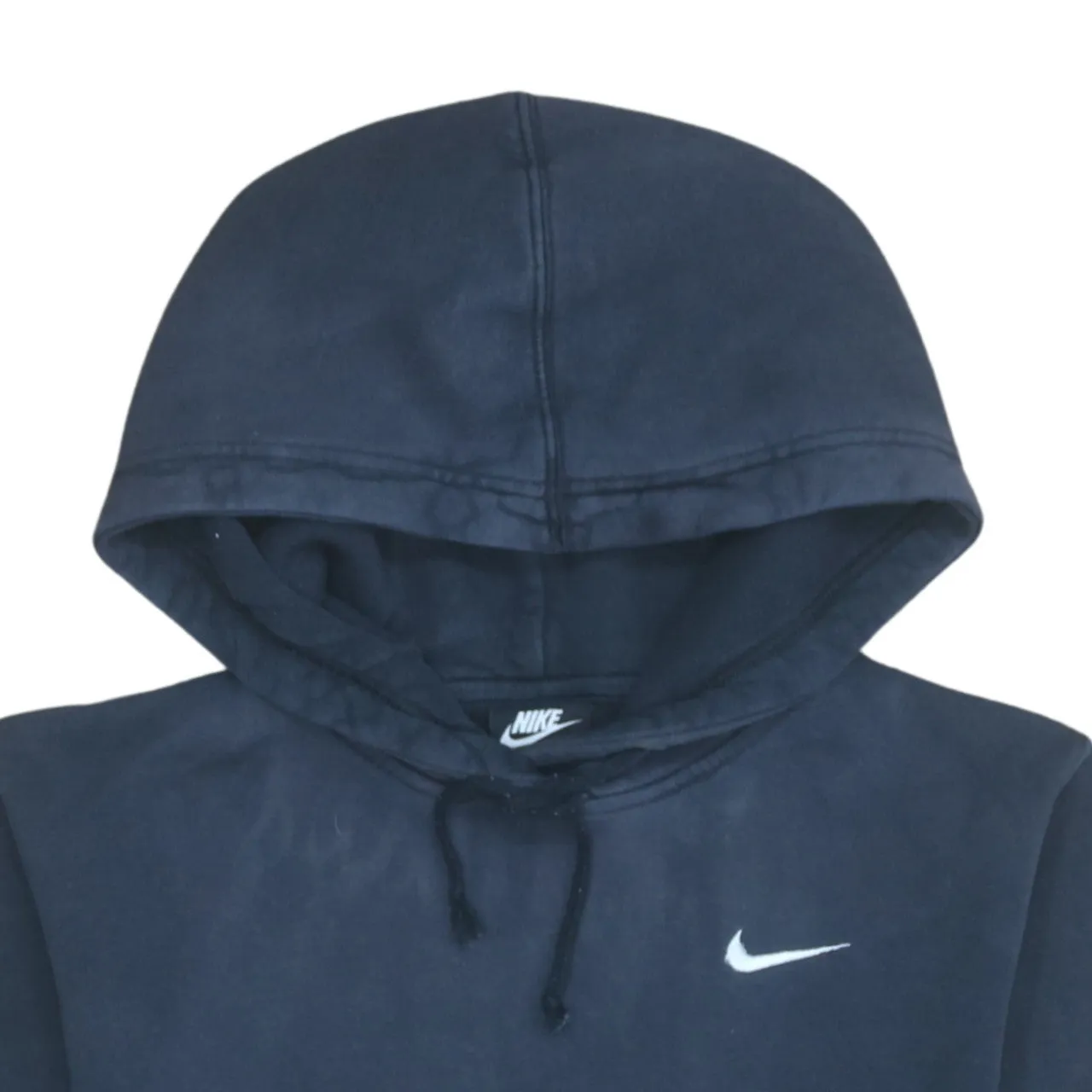 Nike 90's Swoosh Pullover Hoodie Small Black sold by Vintage Club product image thumbnail 3