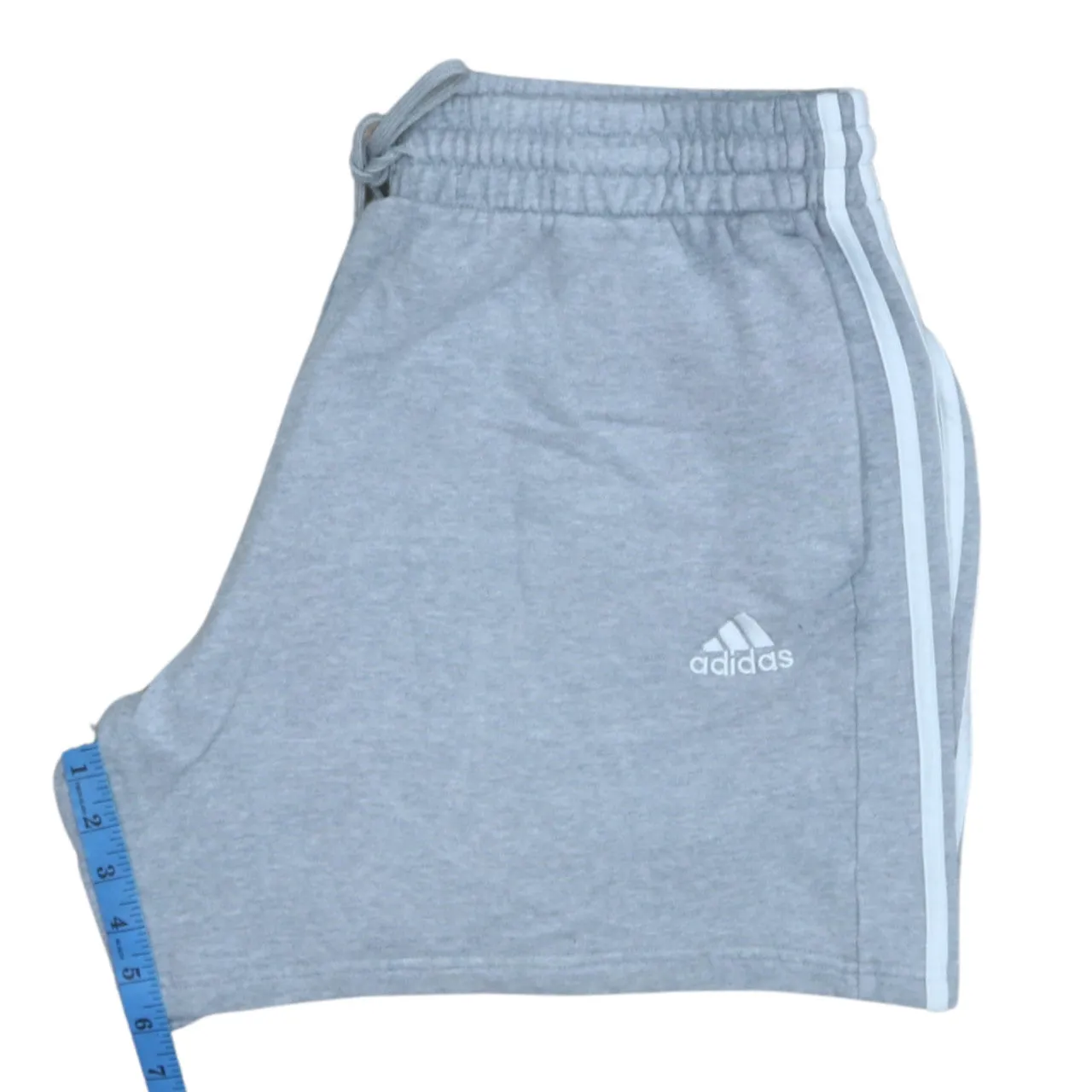 Adidas 90's 3 Stripes Baggy Chino Shorts XLarge Grey sold by Vintage Club product image thumbnail 5