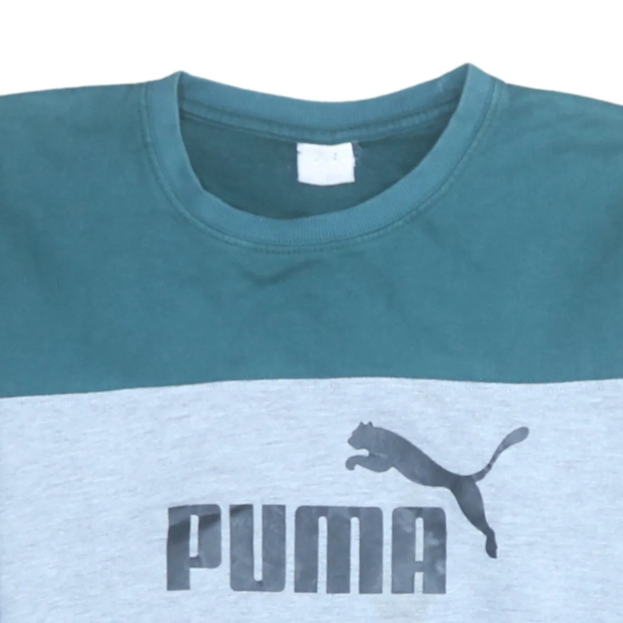 Puma 90's Spellout Crew Neck Sweatshirt XLarge Green sold by Vintage Club product image thumbnail 3