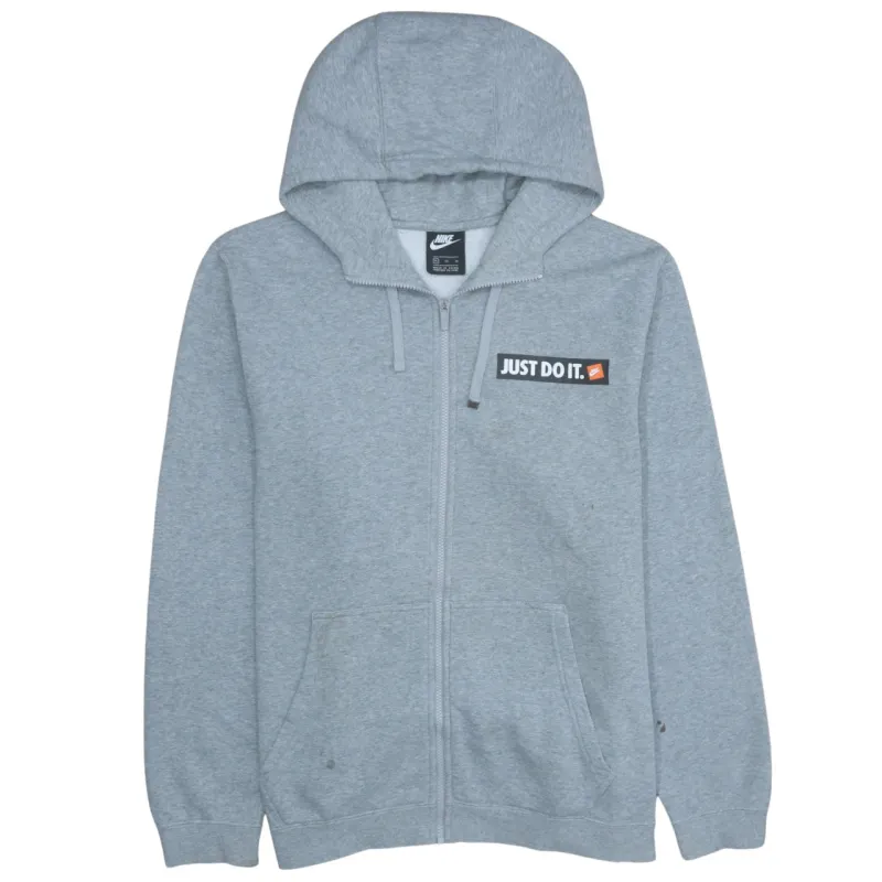 Nike 90's Swoosh Full Zip Up Hoodie XLarge Grey sold by Vintage Club