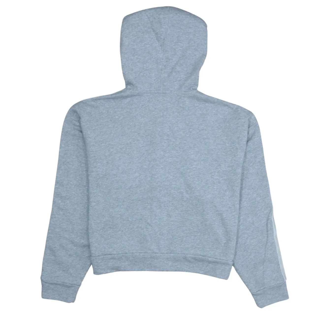 Adidas 90's Striped Sleeve Full Zip Up Hoodie Medium Grey sold by Vintage Club product image thumbnail 2