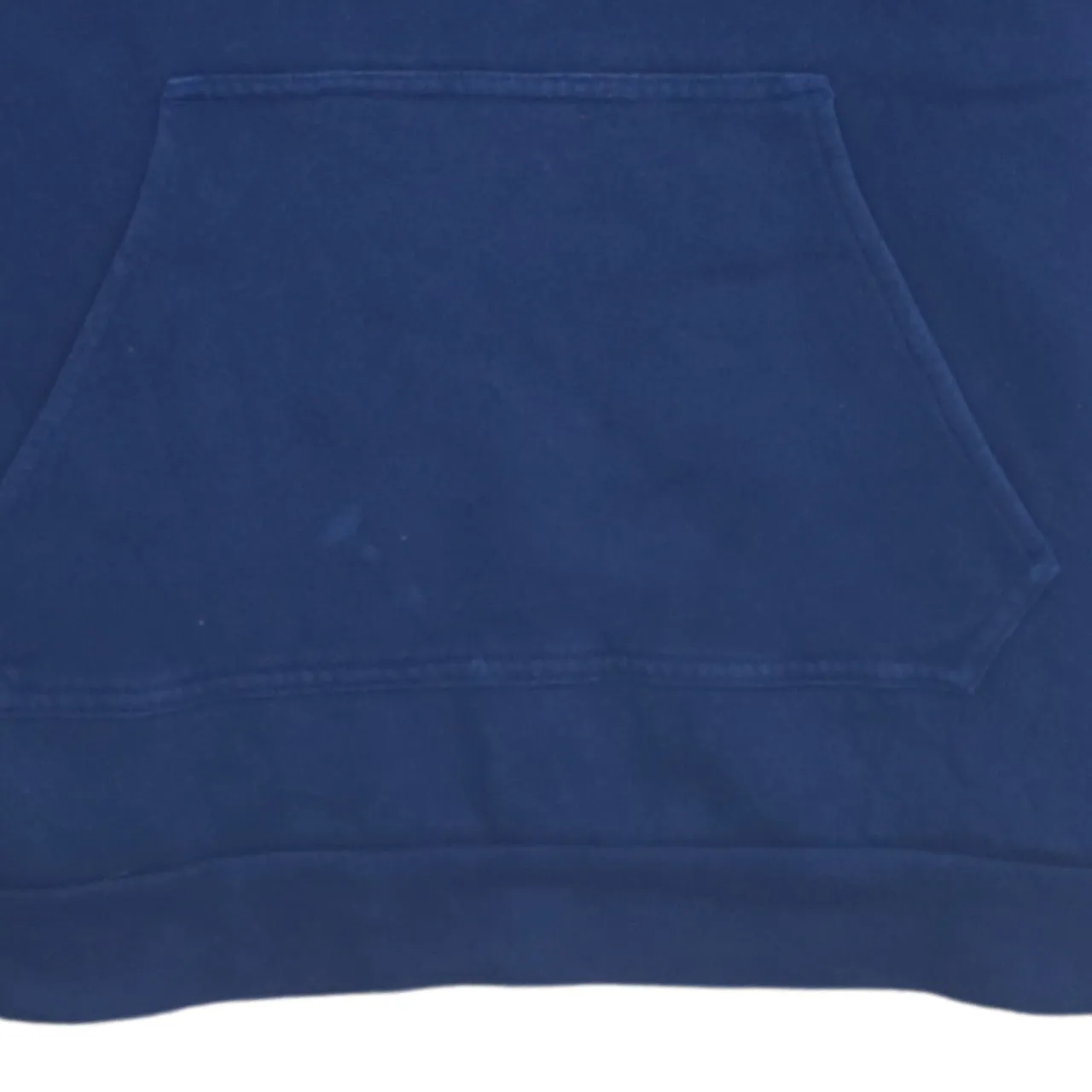 Adidas 90's Drawstring Pockets Pullover Hoodie Small Navy Blue sold by Vintage Club product image thumbnail 4