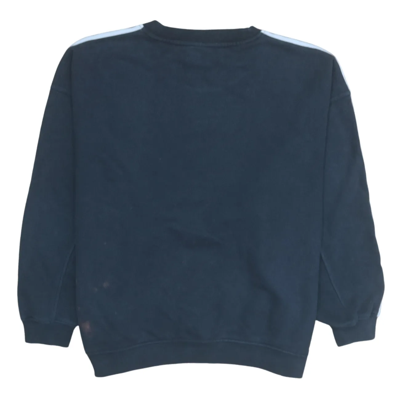 Adidas 90's Striped Sleeve Crew Neck Sweatshirt XXXXLarge Black sold by Vintage Club product image thumbnail 2