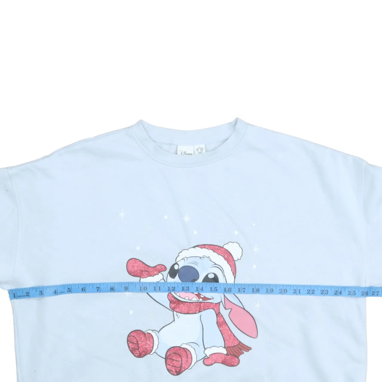 Disney 90's Stitch Crew Neck Sweatshirt XLarge Blue sold by Vintage Club product image thumbnail 5
