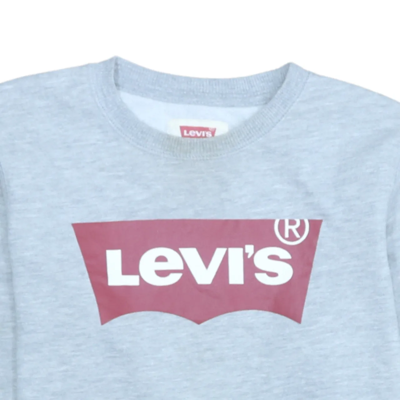 Levi's 90's Spellout Crew Neck Sweatshirt XSmall Grey sold by Vintage Club product image thumbnail 3