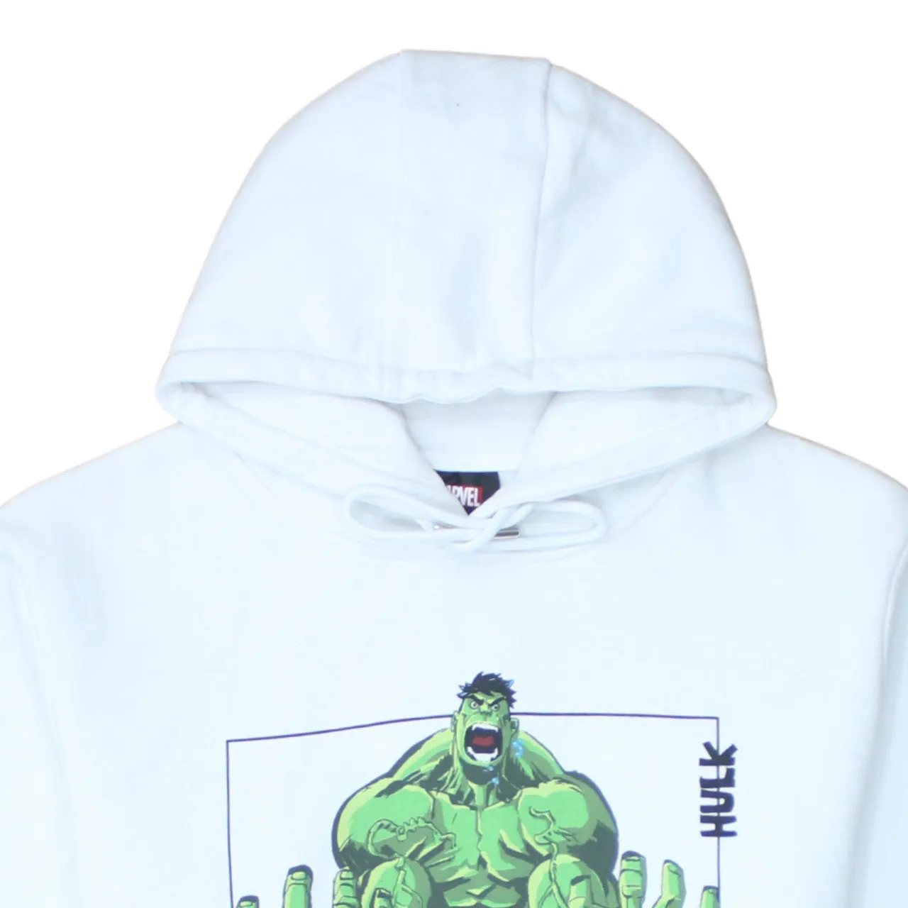 Marvel 90's Spellout Pullover Hoodie XXLarge (2XL) White sold by Vintage Club product image thumbnail 3
