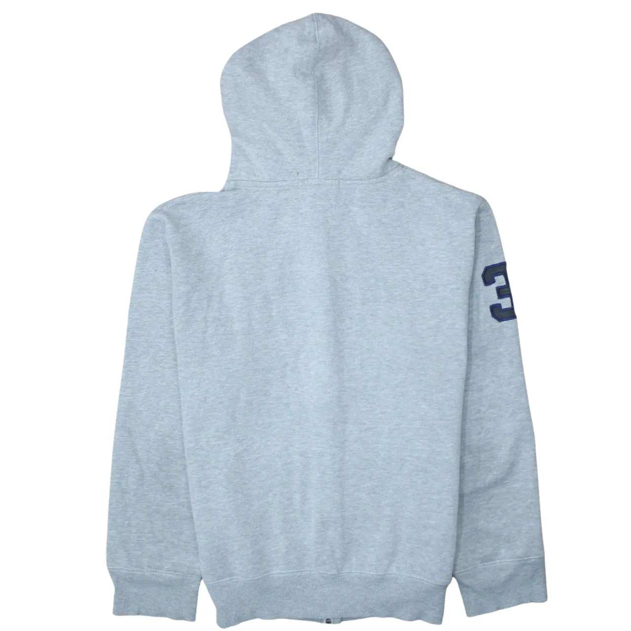 Polo Ralph Lauren 90's Lightweight Full Zip Up Hoodie Medium Grey sold by Vintage Club product image thumbnail 2