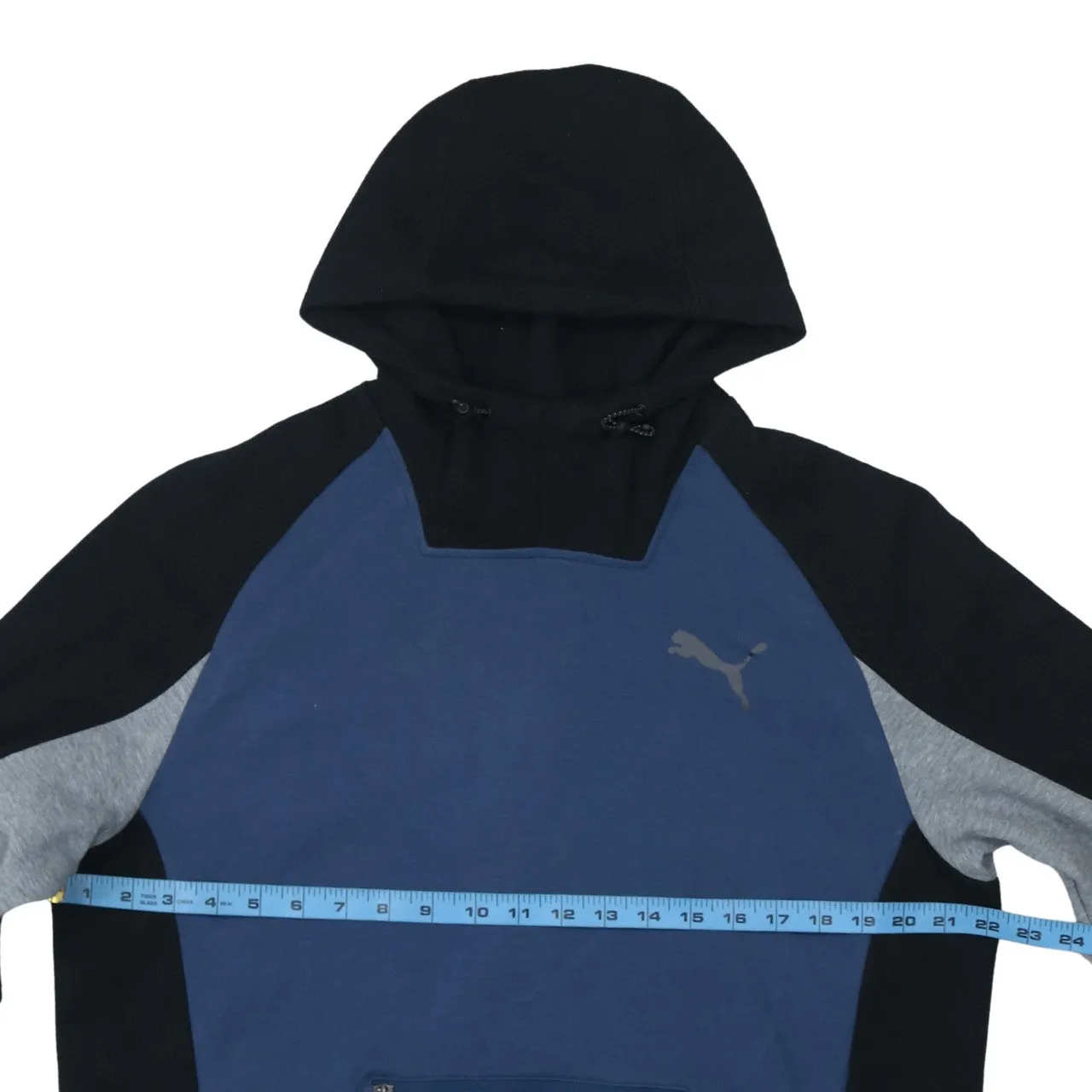 Puma 90's Lightweight Pullover Hoodie Large Black sold by Vintage Club product image thumbnail 5