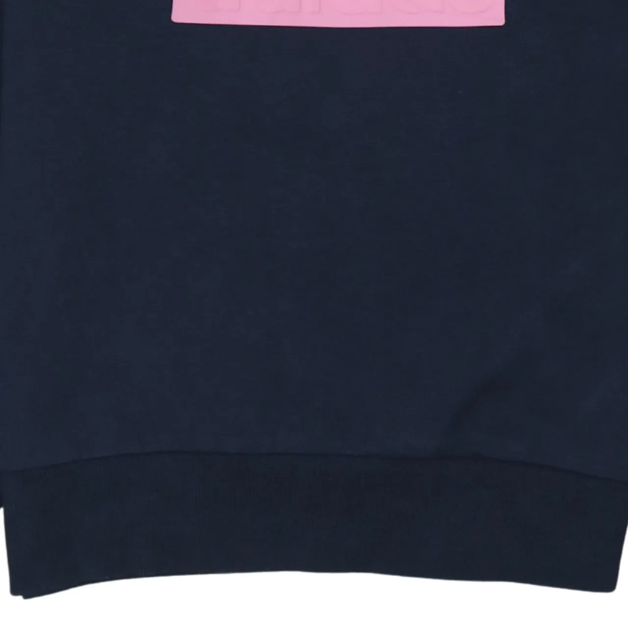 Adidas Navy Blue Hoodie Men's Small Pink Embossed Logo Pullover Hooded Sweatshirt sold by Vintage Club product image thumbnail 4