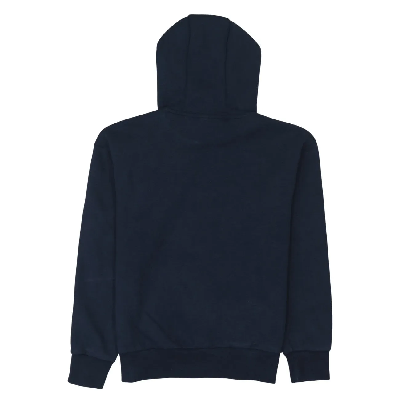 Adidas Navy Blue Hoodie Men's Small Pink Embossed Logo Pullover Hooded Sweatshirt sold by Vintage Club product image thumbnail 2