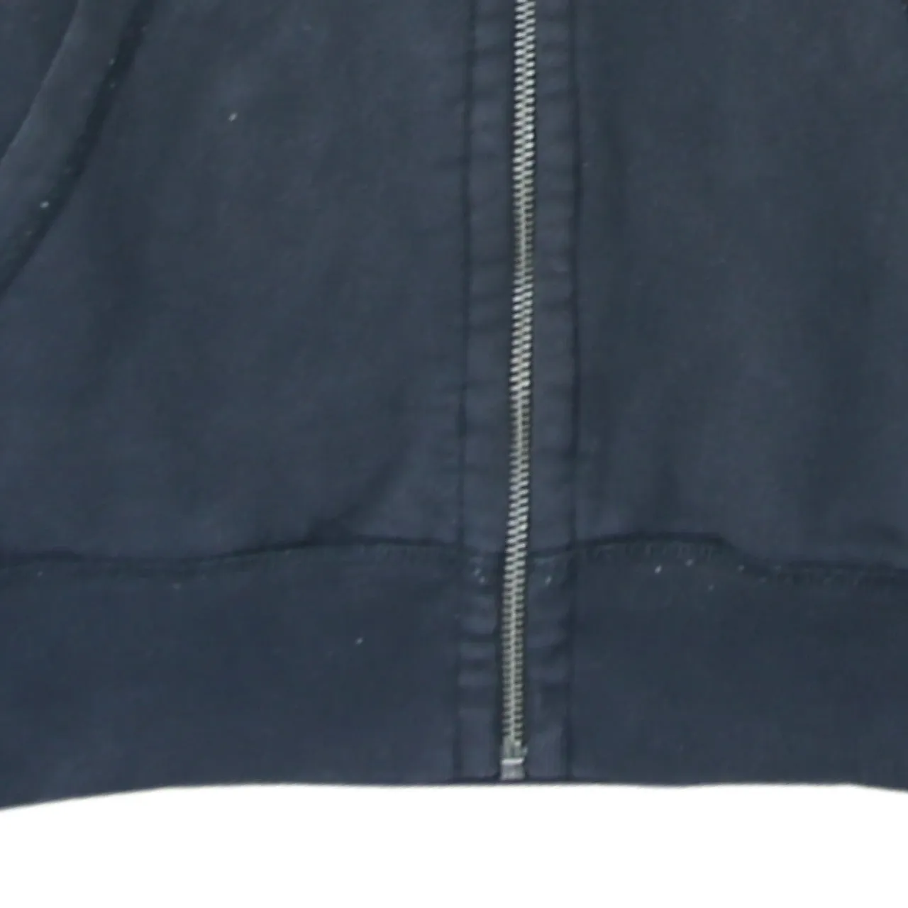 Polo Ralph Lauren 90's Drawstring Pockets Full Zip Up Hoodie Large Black sold by Vintage Club product image thumbnail 4