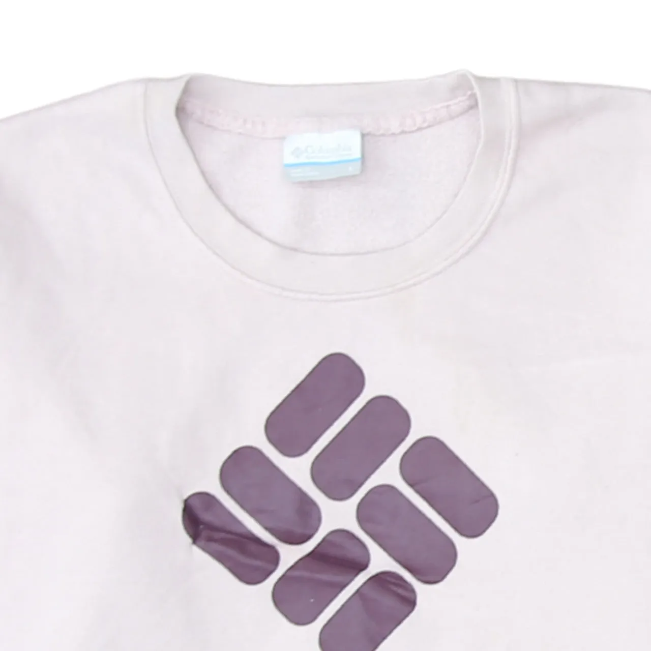 Columbia 90's Spellout Crew Neck Sweatshirt Large Purple sold by Vintage Club product image thumbnail 3