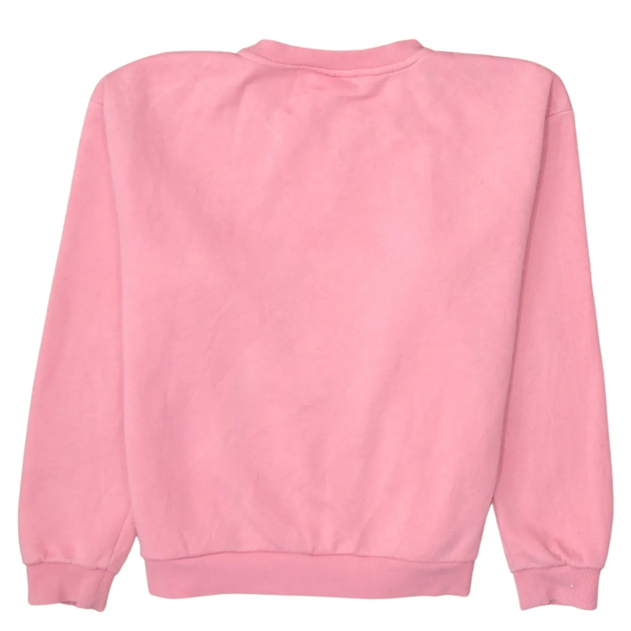 Fila Pink Sweatshirt Men's Medium Printed Front Logo Ribbed Cuffs Crewneck Pullover sold by Vintage Club product image thumbnail 2