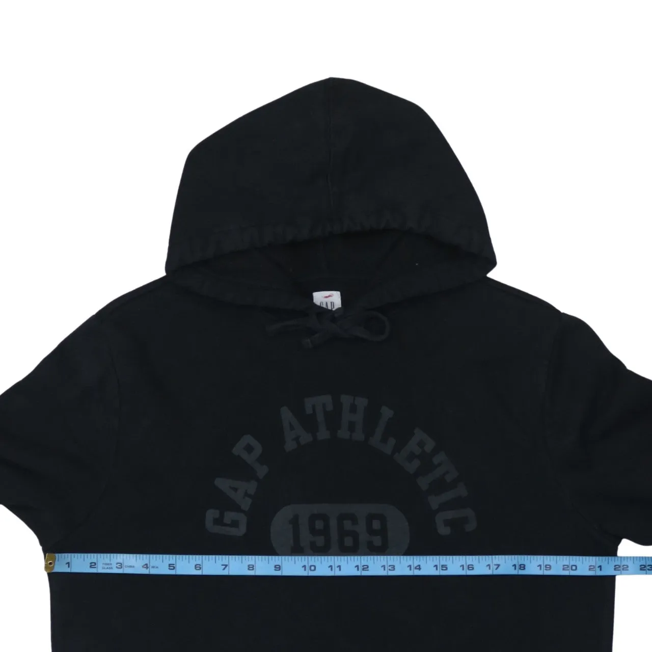 Gap 90's Spellout Pullover Hoodie Large Black sold by Vintage Club product image thumbnail 5