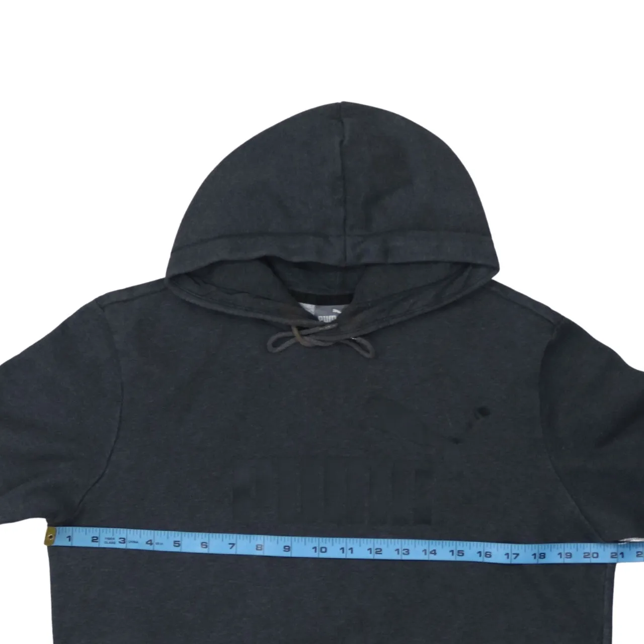 Puma 90's Spellout Pullover Hoodie Medium Grey sold by Vintage Club product image thumbnail 5