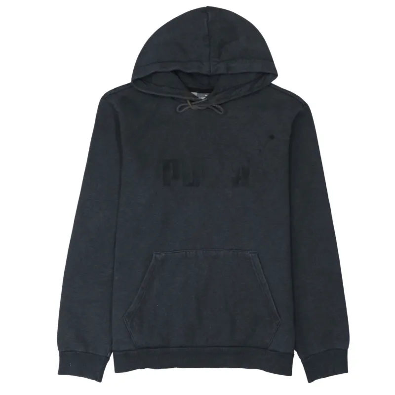 Puma 90's Spellout Pullover Hoodie Medium Grey sold by Vintage Club