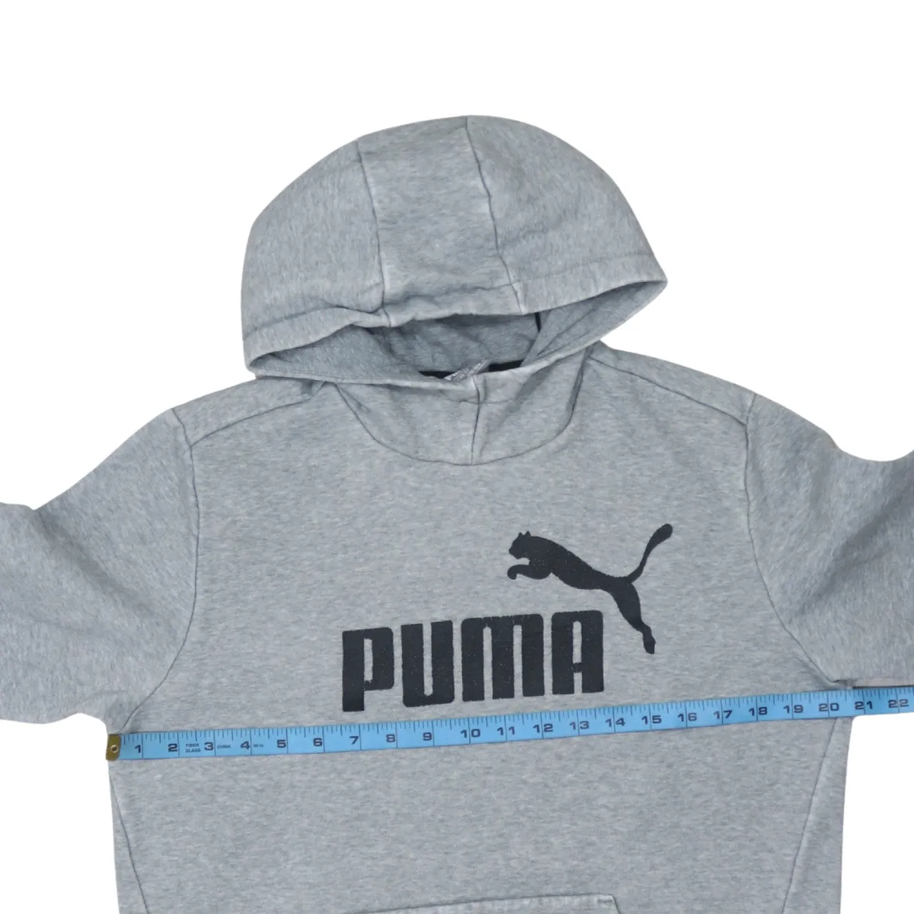 Puma 90's Spellout Pullover Hoodie Small Grey sold by Vintage Club product image thumbnail 5