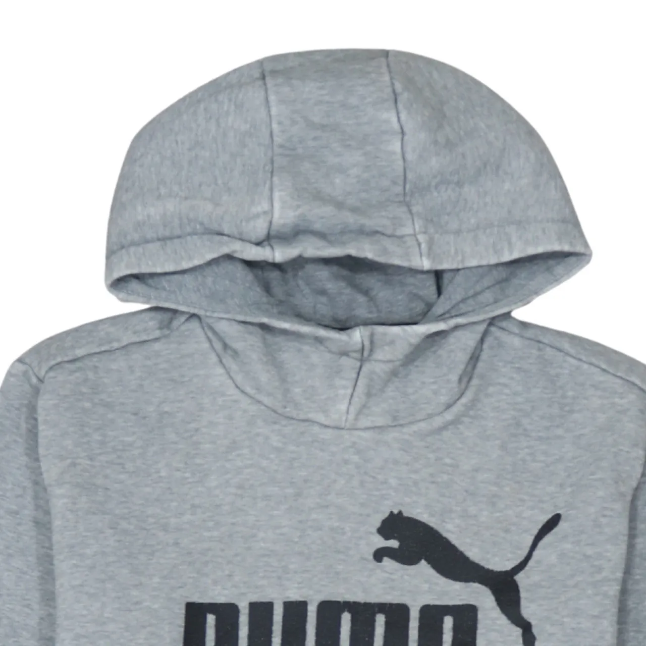 Puma 90's Spellout Pullover Hoodie Small Grey sold by Vintage Club product image thumbnail 3