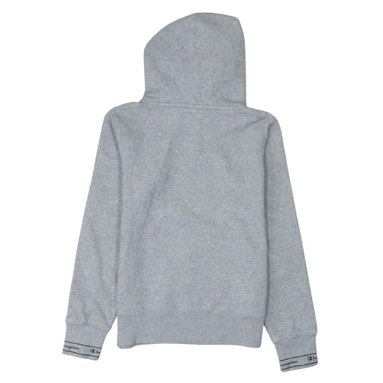 Champion 90's Spellout Pullover Hoodie Medium Grey sold by Vintage Club product image thumbnail 2