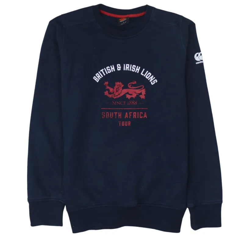 CANTERBURY 90's Lightweight Crew Neck Sweatshirt Large Navy Blue sold by Vintage Club