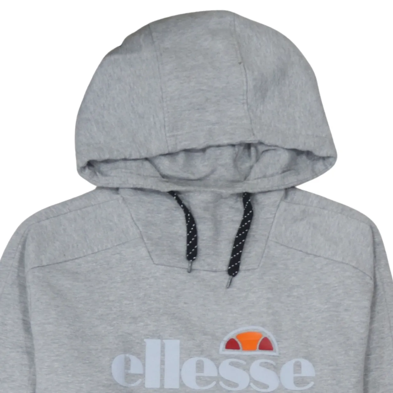 Ellesse 90's Spellout Pullover Hoodie Small Grey sold by Vintage Club product image thumbnail 3