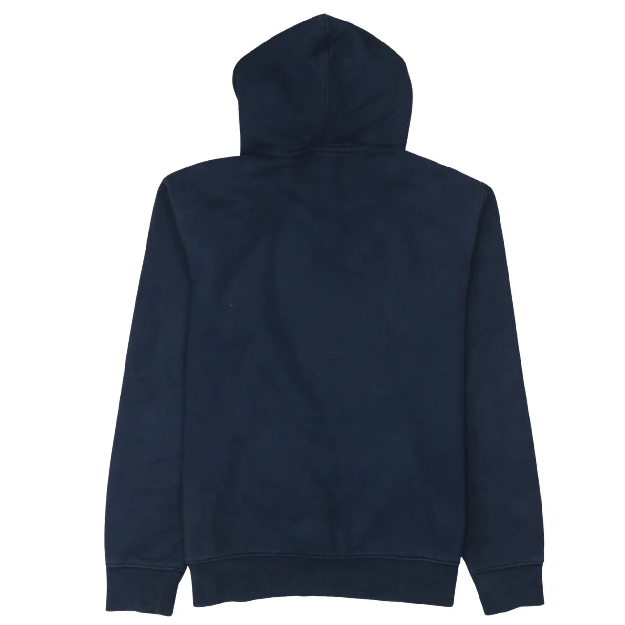 Timberland Navy Blue Hoodie Men's Medium Red Tree Logo Printed Front Pocket Sweatshirt sold by Vintage Club product image thumbnail 2