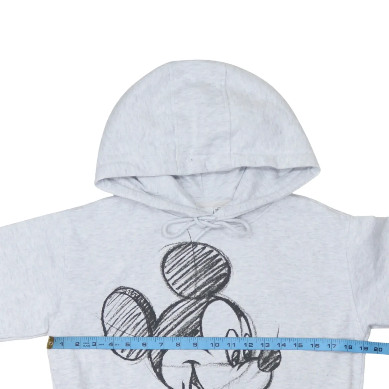 Disney 90's Mickey Mouse Pullover Hoodie XXSmall Grey sold by Vintage Club product image thumbnail 5
