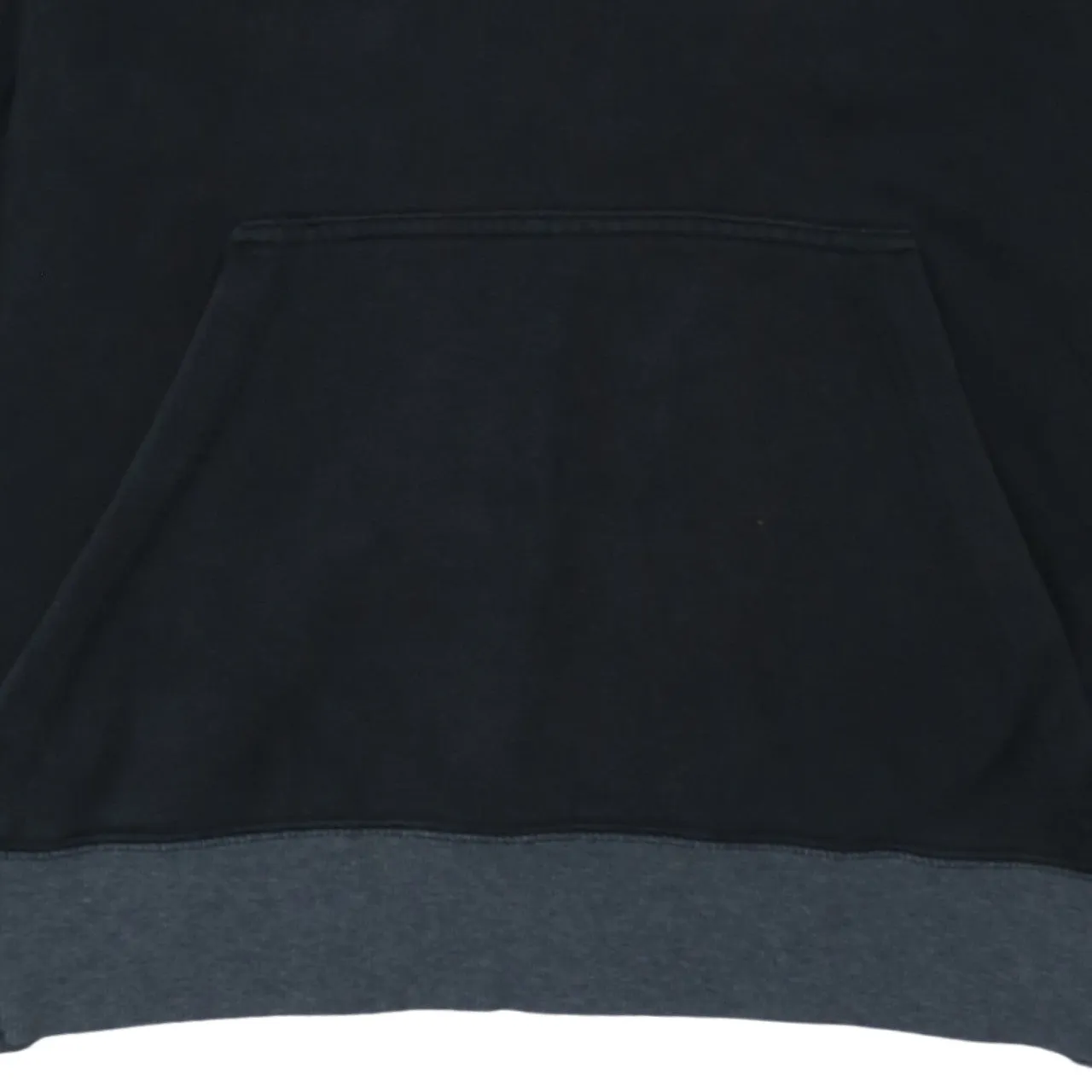 Adidas 90's Drawstring Pockets Pullover Hoodie Medium Black sold by Vintage Club product image thumbnail 4