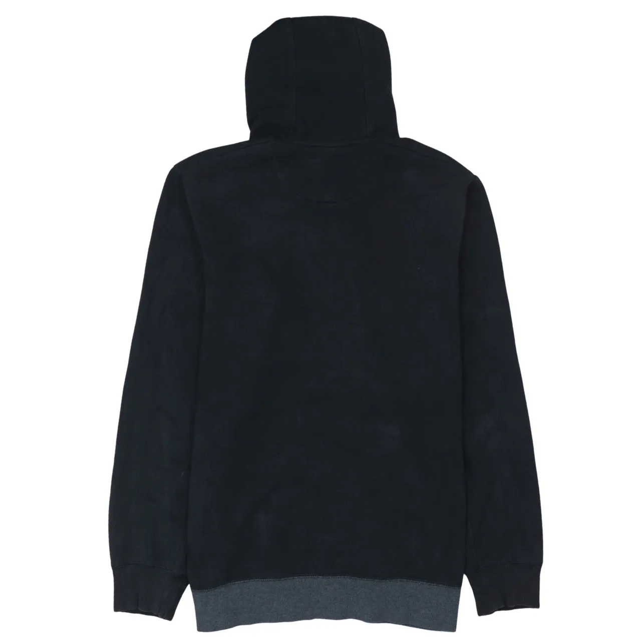 Adidas 90's Drawstring Pockets Pullover Hoodie Medium Black sold by Vintage Club product image thumbnail 2