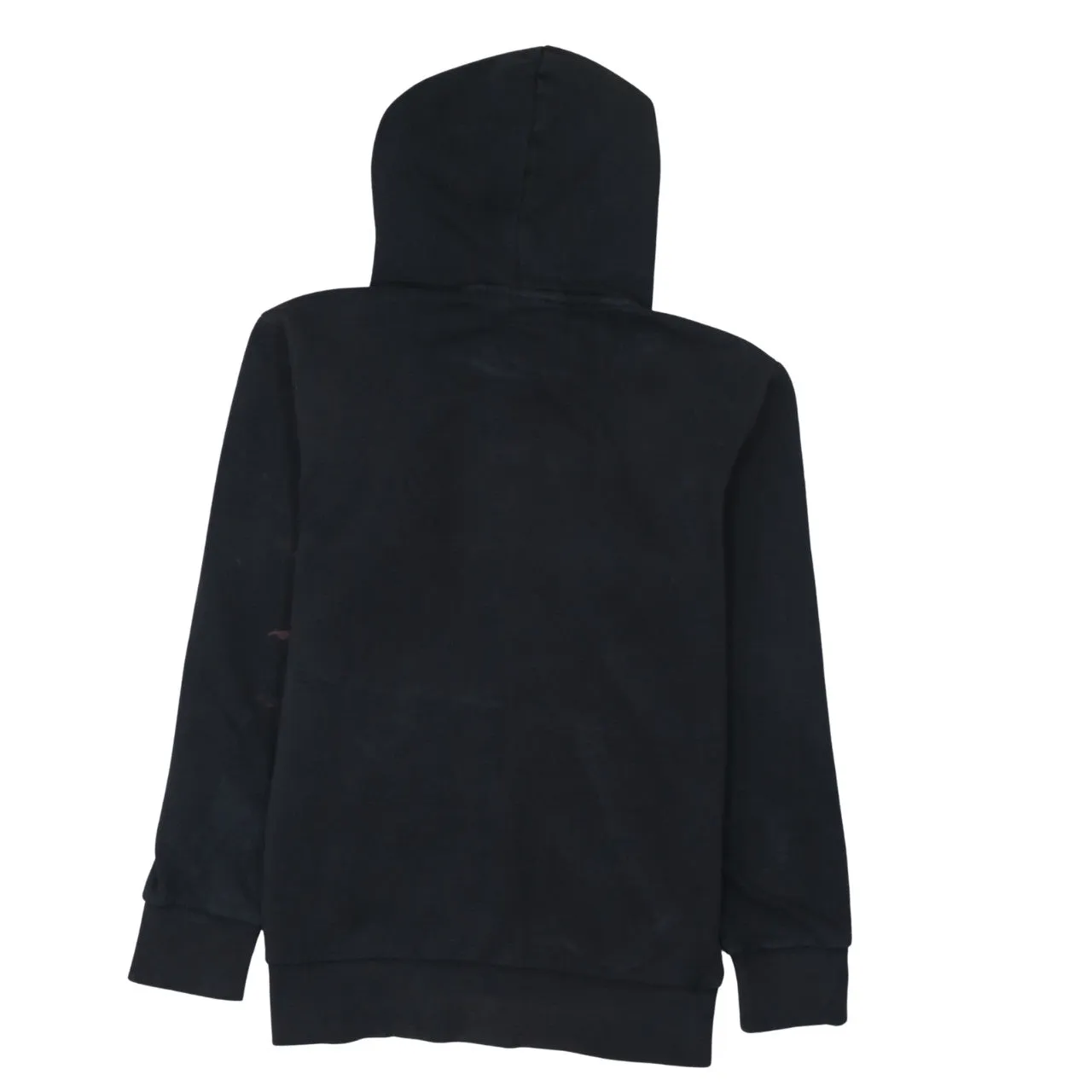 Adidas 90's Spellout Pullover Hoodie Small Black sold by Vintage Club product image thumbnail 2