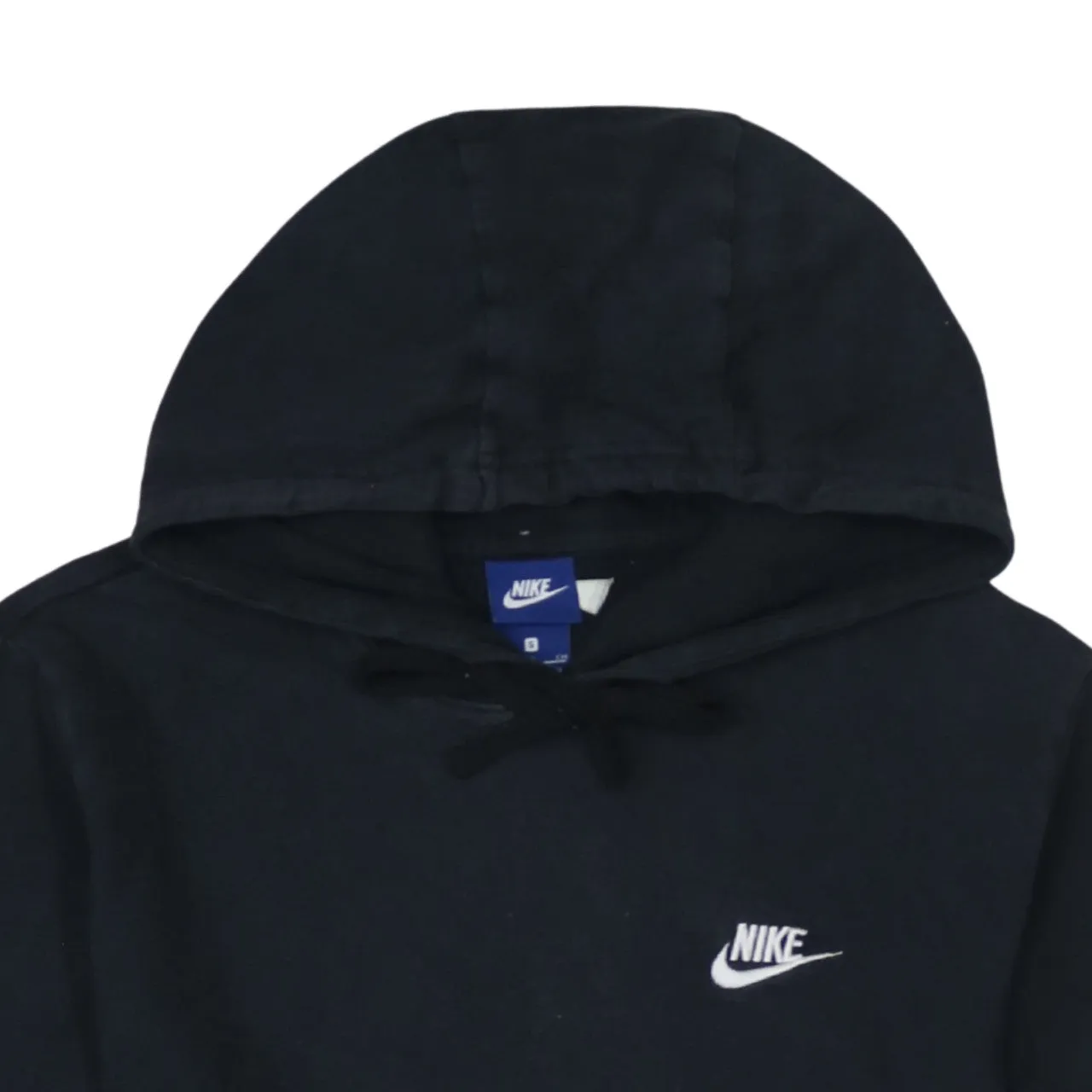 Nike 90's Swoosh Pullover Hoodie Small Black sold by Vintage Club product image thumbnail 3