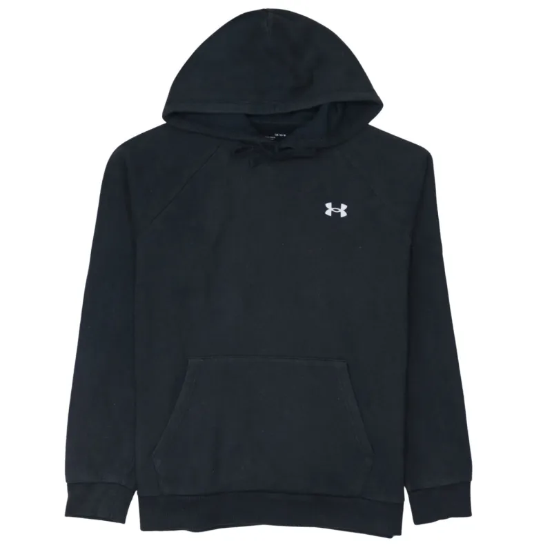 Under Armour 90's Drawstring Pockets Pullover Hoodie Large Black sold by Vintage Club