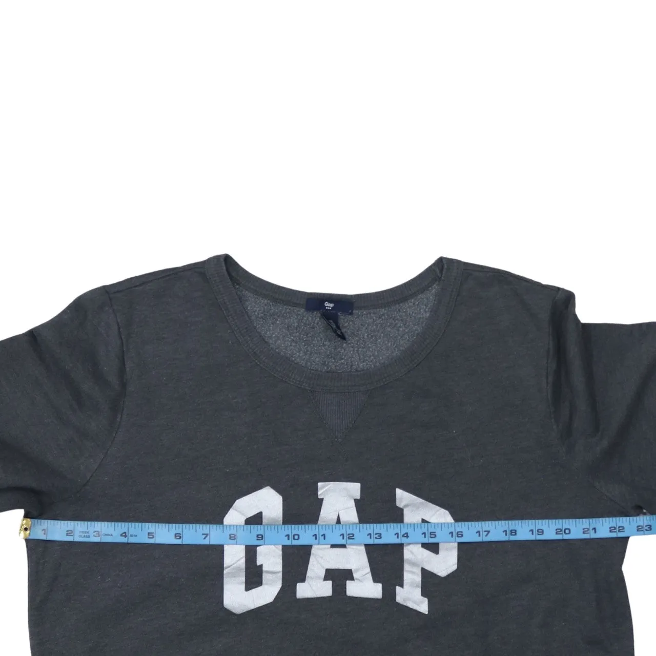 Gap 90's Spellout Crew Neck Sweatshirt XLarge Grey sold by Vintage Club product image thumbnail 5