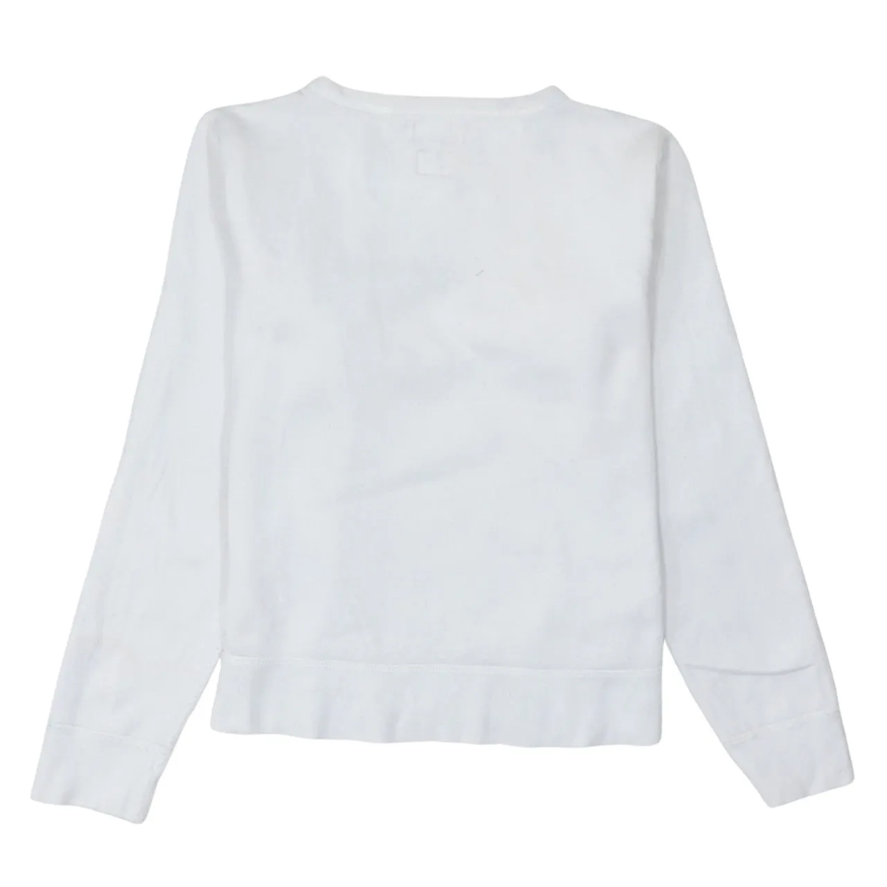 Polo Ralph Lauren 90's Lightweight Crew Neck Sweatshirt Small White sold by Vintage Club product image thumbnail 2