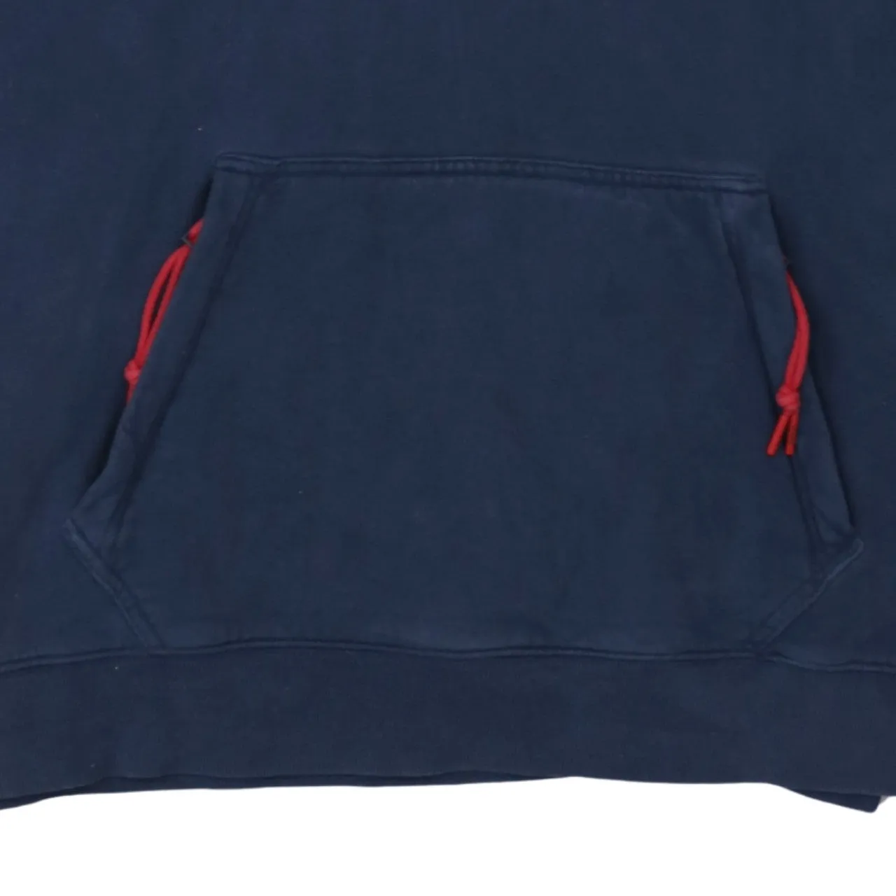 Tommy Jeans 90's Drawstring Pockets Pullover Hoodie Large Navy Blue sold by Vintage Club product image thumbnail 4