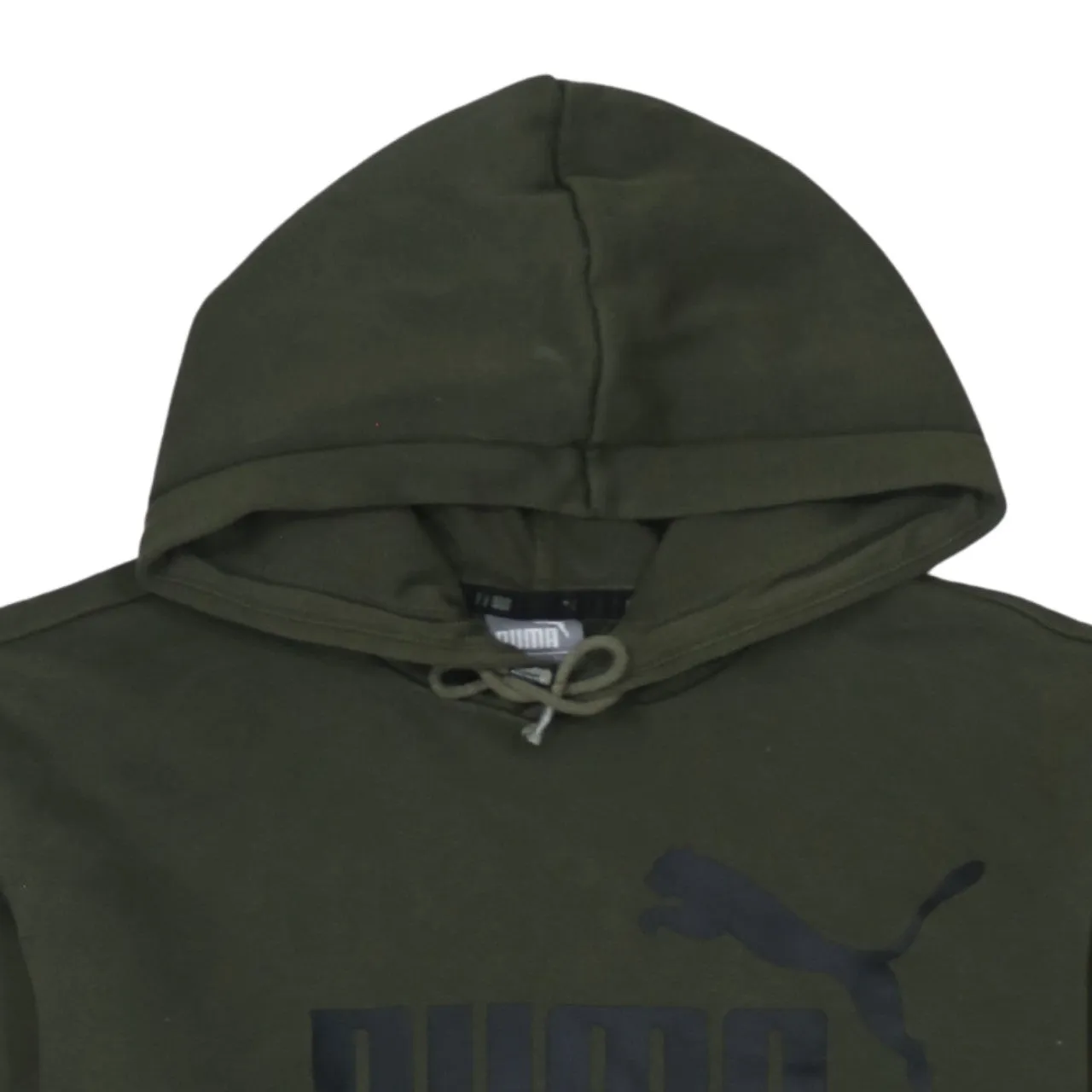 Puma 90's Spellout Pullover Hoodie Medium Green sold by Vintage Club product image thumbnail 3