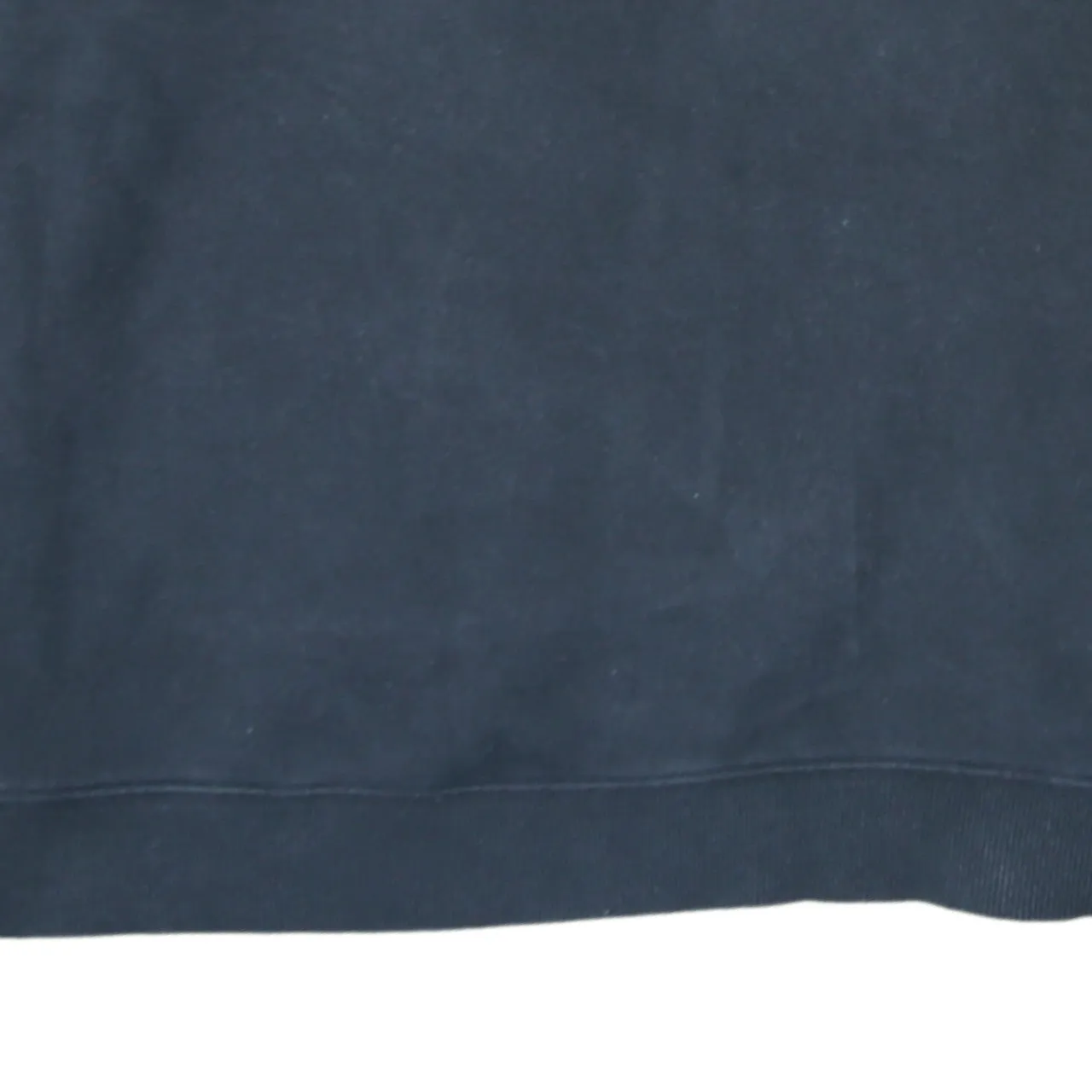 Adidas Black Sweatshirt Women's Medium Big Logo Printed Chest Ribbed Crewneck Pullover sold by Vintage Club product image thumbnail 4