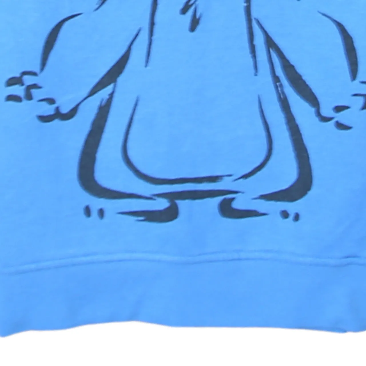 Disney Blue Hoodie Women's XSmall Stitch Graphic Printed Front Pullover Sweatshirt sold by Vintage Club product image thumbnail 4