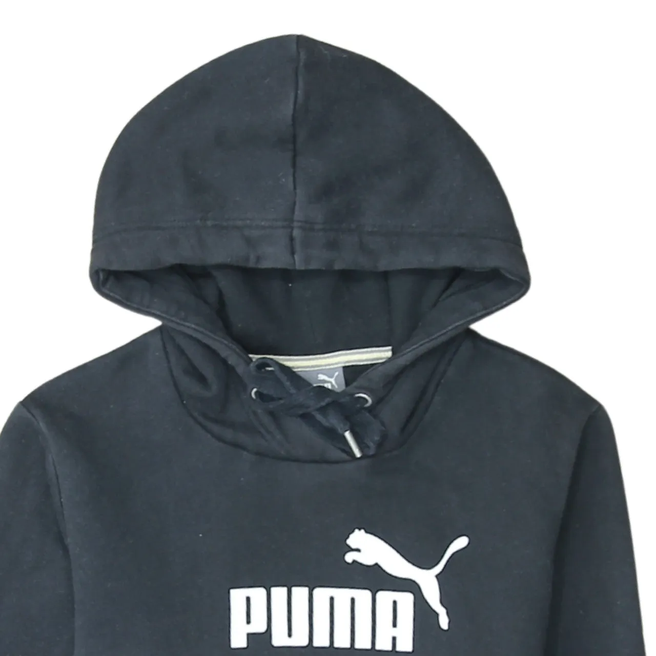 Puma 90's Spellout Pullover Hoodie Medium Black sold by Vintage Club product image thumbnail 3