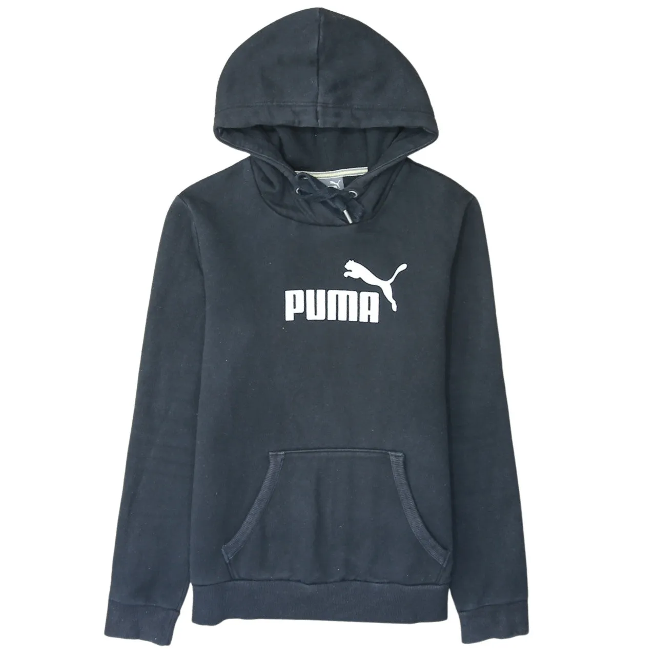 Puma 90's Spellout Pullover Hoodie Medium Black sold by Vintage Club