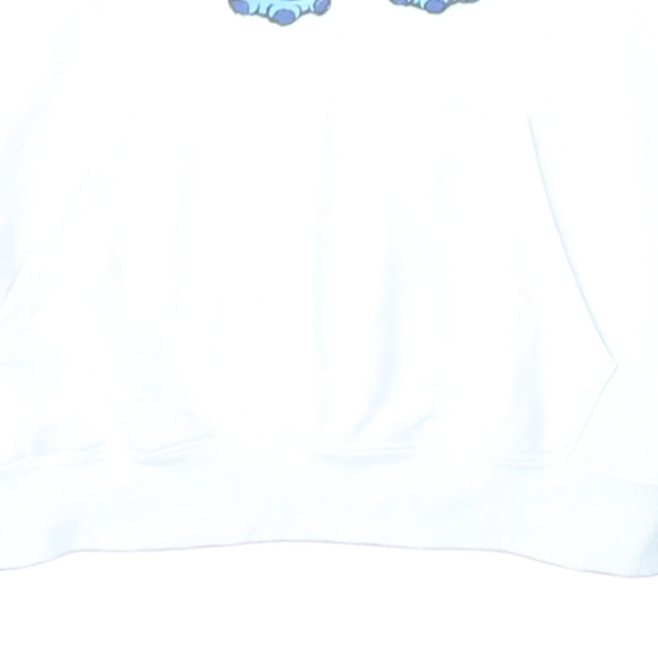 Disney 90's Stitch Pullover Hoodie XSmall White sold by Vintage Club product image thumbnail 4