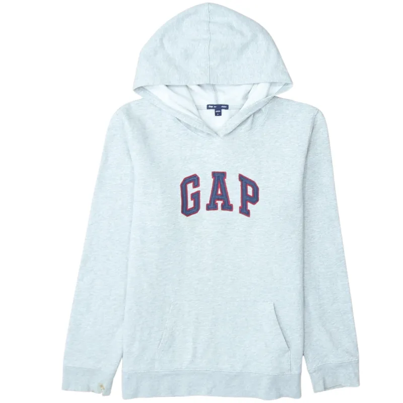 Gap 90's Spellout Pullover Hoodie Large Grey sold by Vintage Club