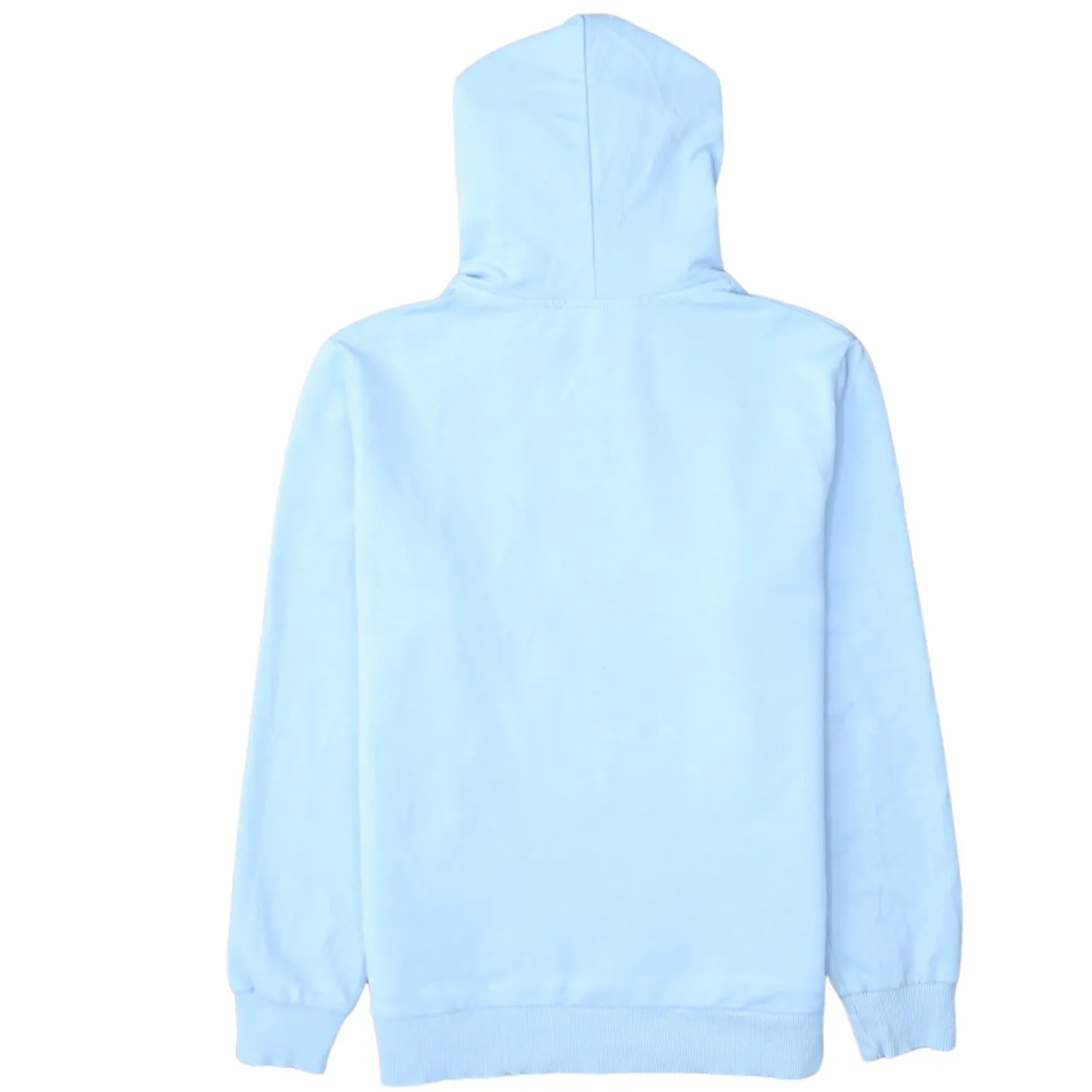 Tommy Hilfiger 90's Spellout Pullover Hoodie Small Blue sold by Vintage Club product image thumbnail 2