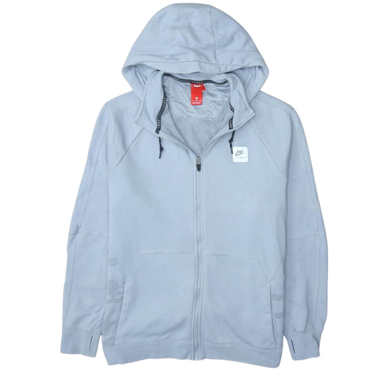 Nike 90's Swoosh Full Zip Up Hoodie XLarge Grey sold by Vintage Club