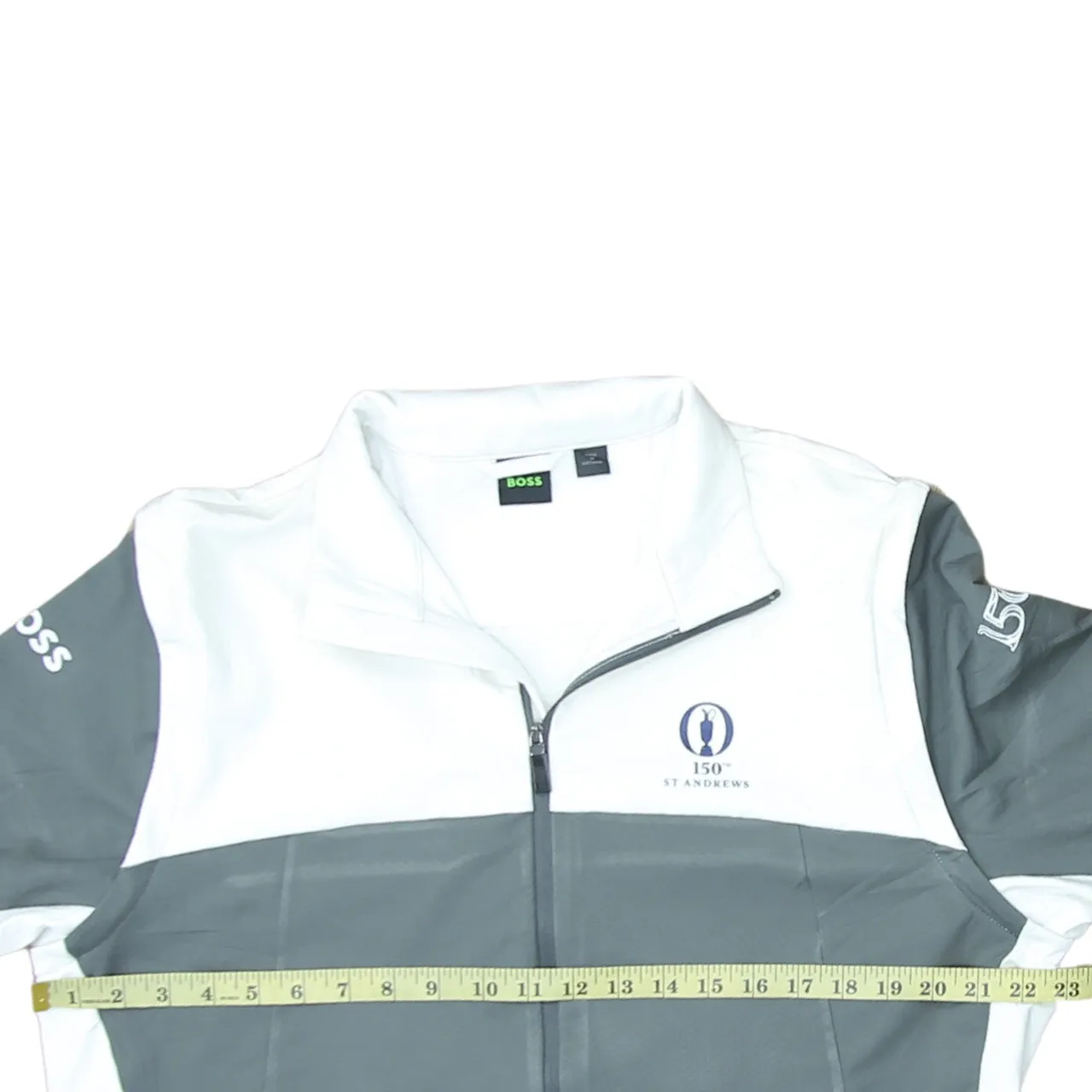 HUGO BOSS 90's Lightweight Full Zip Up Windbreaker XLarge Green sold by Vintage Club product image thumbnail 5