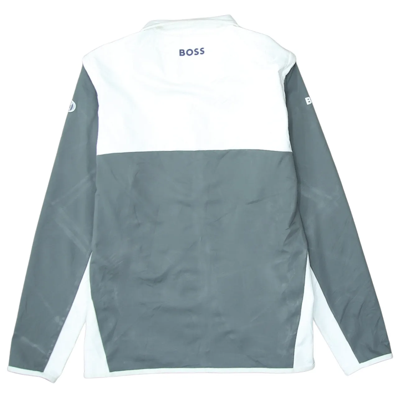 HUGO BOSS 90's Lightweight Full Zip Up Windbreaker XLarge Green sold by Vintage Club product image thumbnail 2
