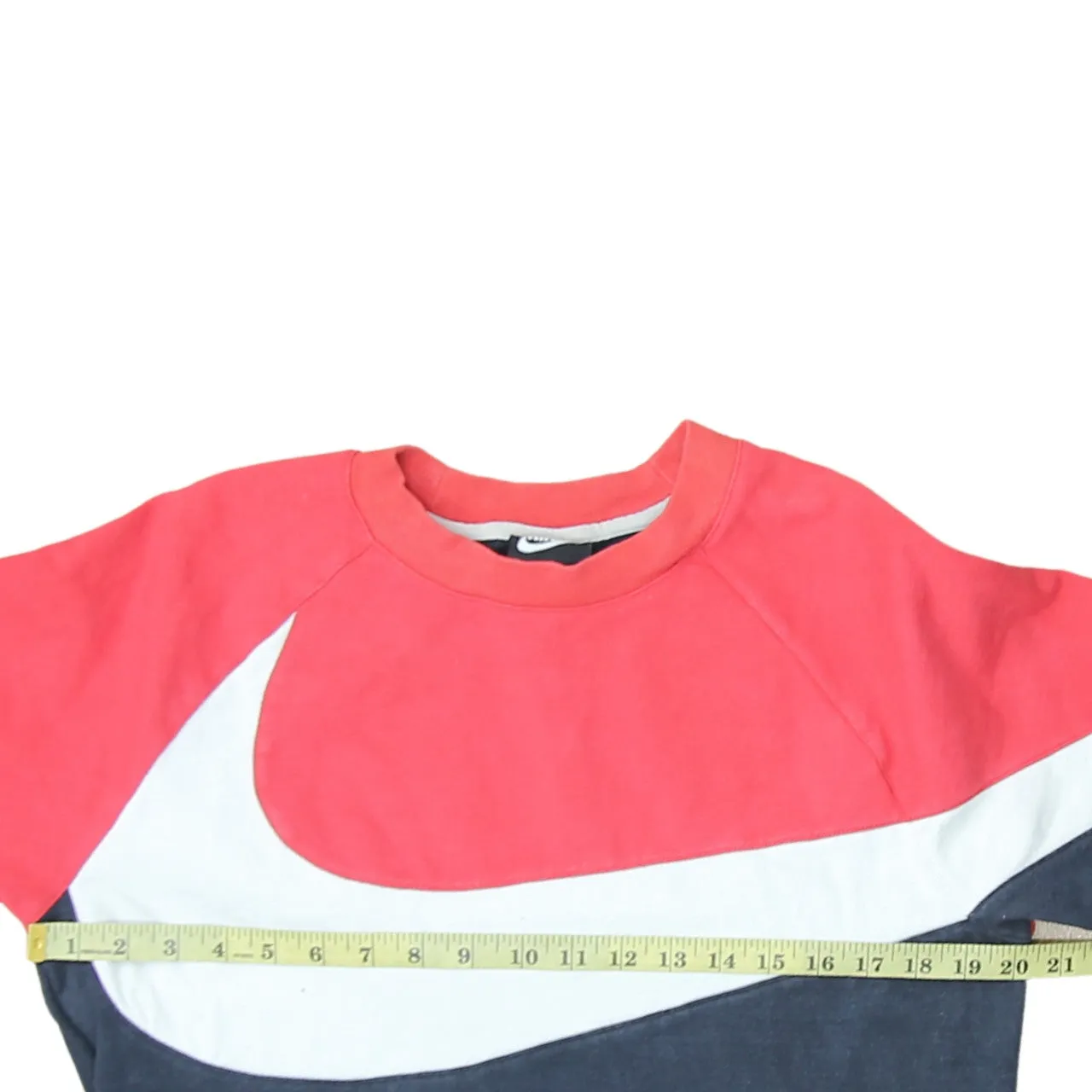 Nike 90's Plain Crew Neck Sweatshirt Small Black sold by Vintage Club product image thumbnail 5