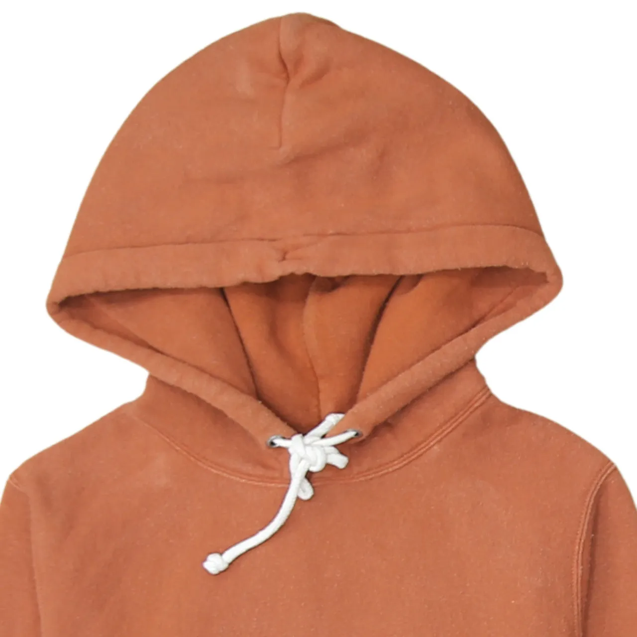 Champion Burnt Orange Hoodie Men's XSmall Embroidered Chest Logo Front Pocket Pullover Sweatshirt sold by Vintage Club product image thumbnail 3